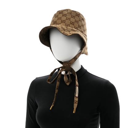 Gucci Canvas Monogram Reversible Bucket Hat M Brown 9 of 18
