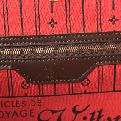 Louis Vuitton Damier Ebene Neverfull MM 5 of 9