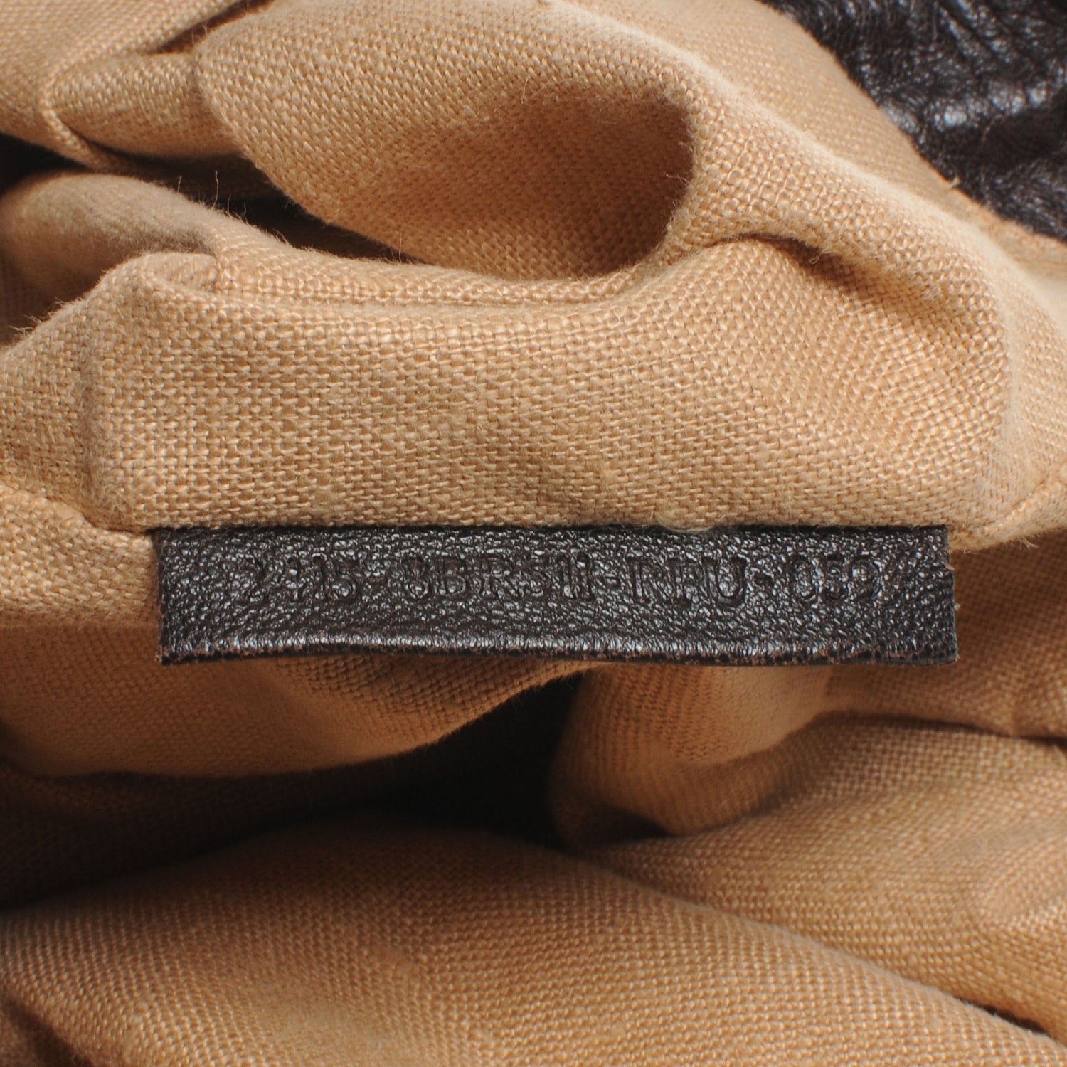Fendi Zucca Nappa Nuvolata Vitello Tortuga Spy Tobacco Moro 9 of 9