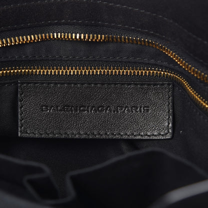 Balenciaga Baby Daim Suede Giant 12 Gold Hardware City Black 6 of 16