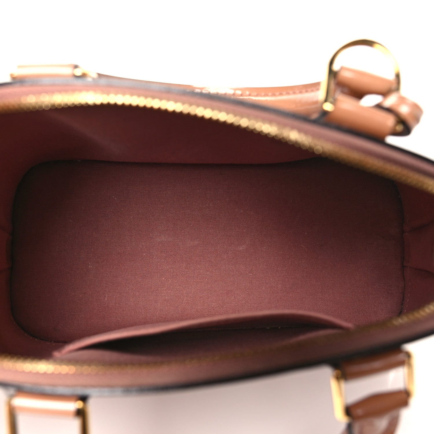 Louis Vuitton Vernis Alma BB Rose Velours 5 of 11