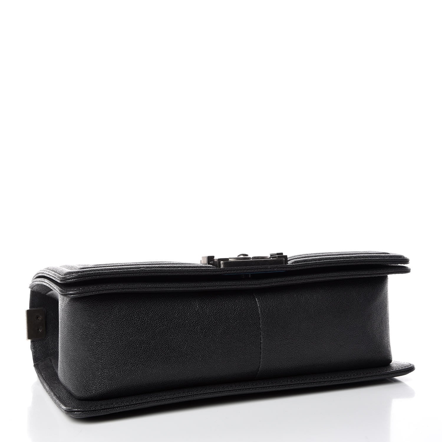 Chanel Caviar Quilted Medium Boy Flap Charcoal 4 of 9