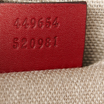Gucci Soft Microguccissima Mini Dome Bag Rosso 7 of 11