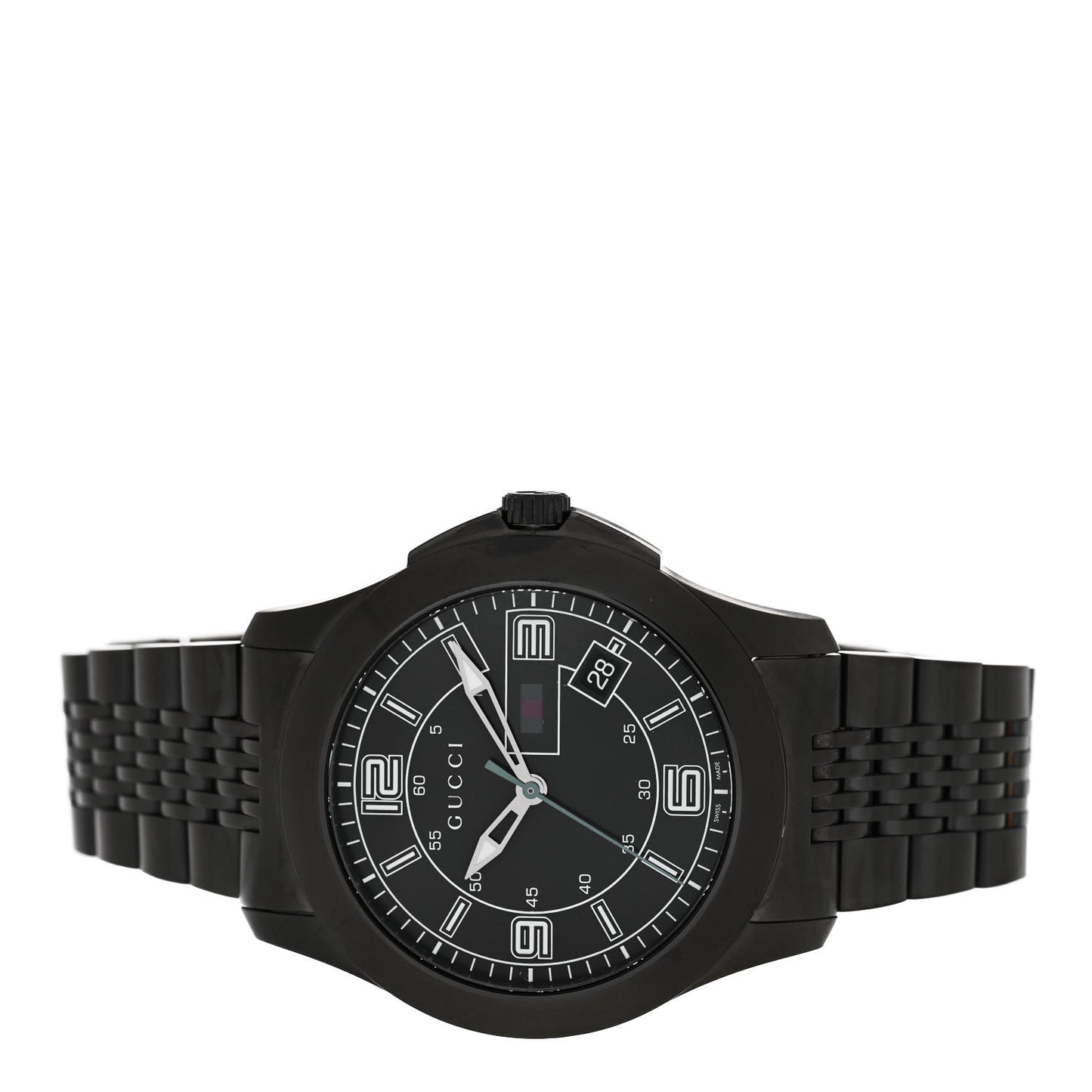 PVD Stainless Steel 44mm G-Timeless Quartz Watch Black