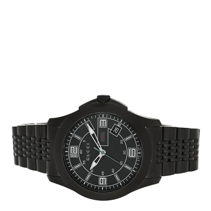 Gucci PVD Stainless Steel 44mm G-Timeless Quartz Watch Black 2 of 4