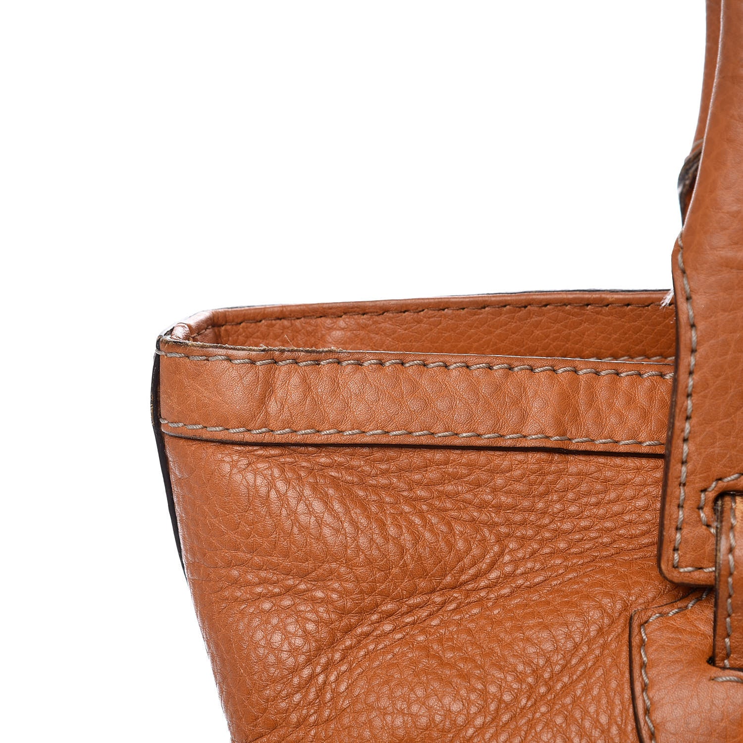 Gucci Calfskin Web Medium Heritage Tote Tan 22 of 25