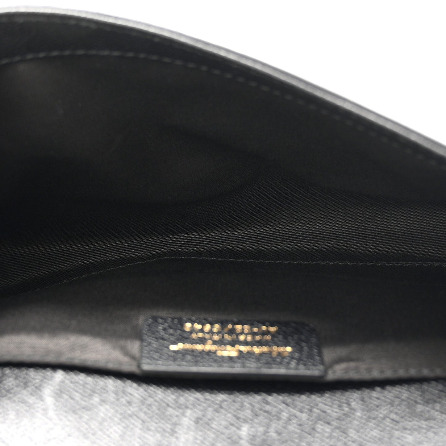 Hammered Calfskin Vara Bow Mini Bag Black