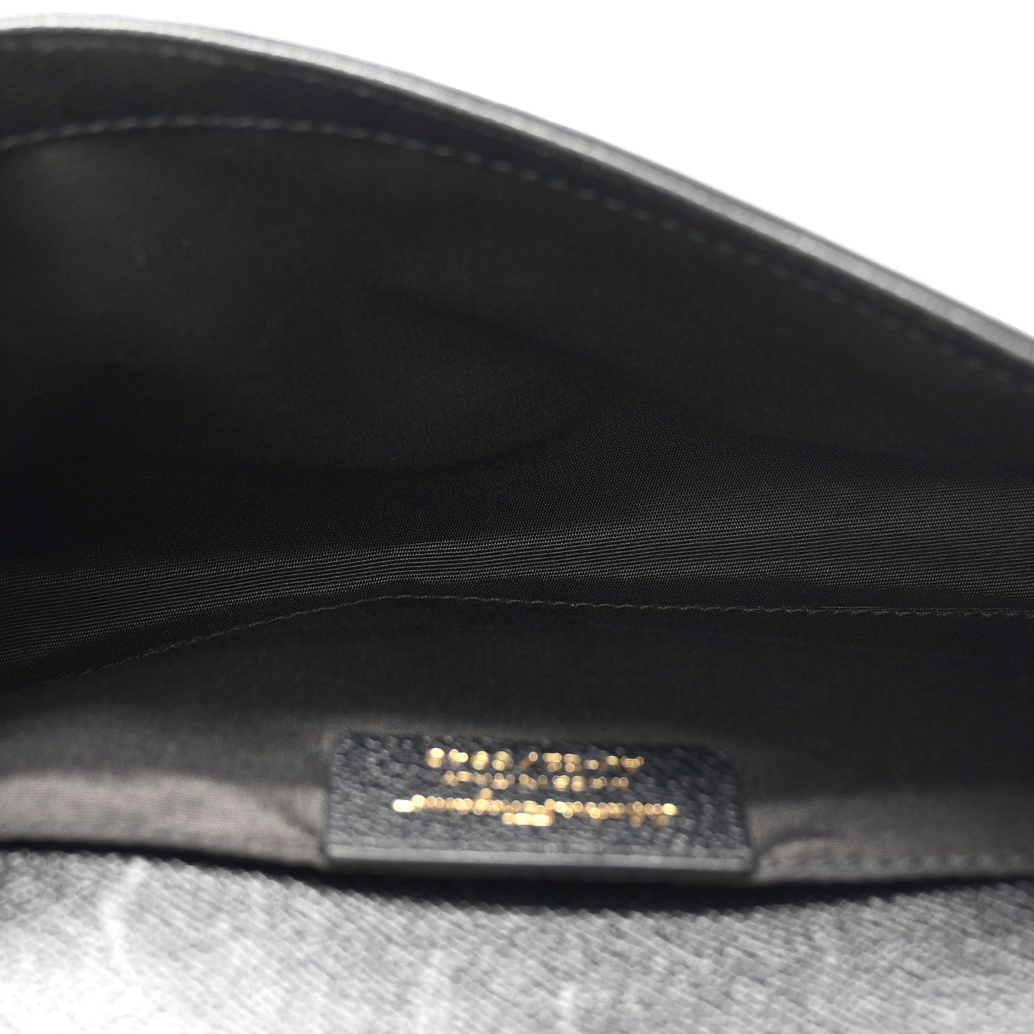 Salvatore Ferragamo Hammered Calfskin Vara Bow Mini Bag Black 5 of 9