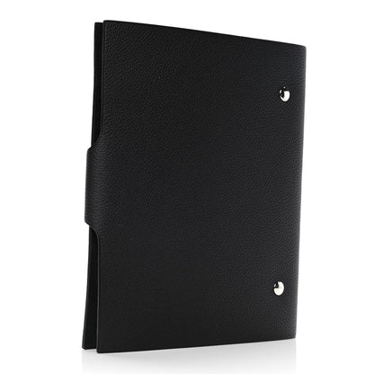 Hermes Togo Ulysse MM Agenda Cover Black 2 of 5