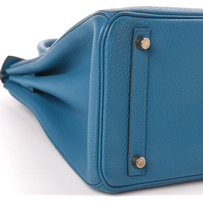 Hermes Togo Birkin 30 Bleu De Galice 40 of 43
