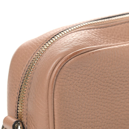 Gucci Pebbled Calfskin Small Soho Disco Bag Camelia 5 of 9