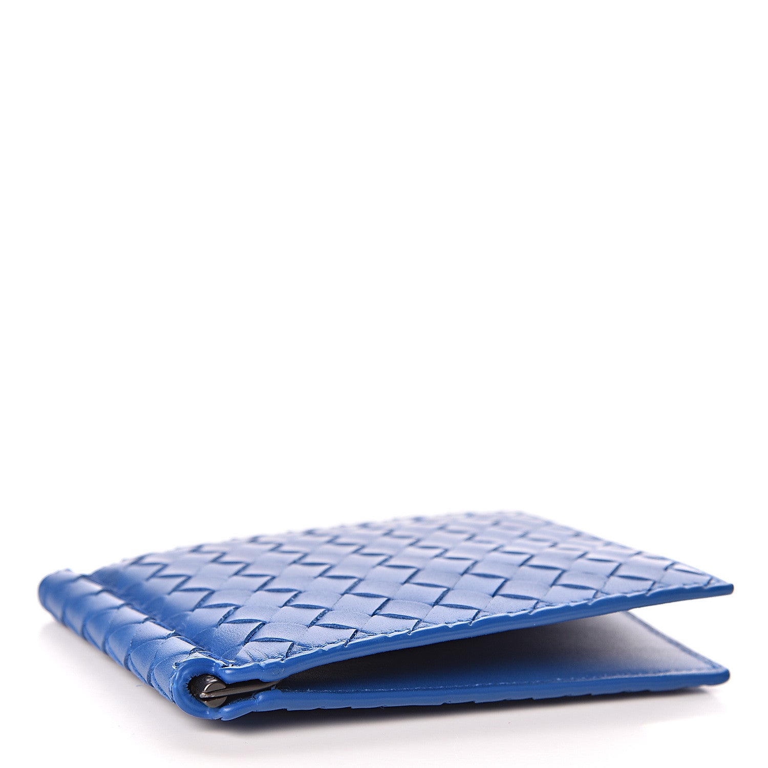 Bottega Veneta Nappa Intrecciato Bi-Fold Wallet Bleuette 4 of 7