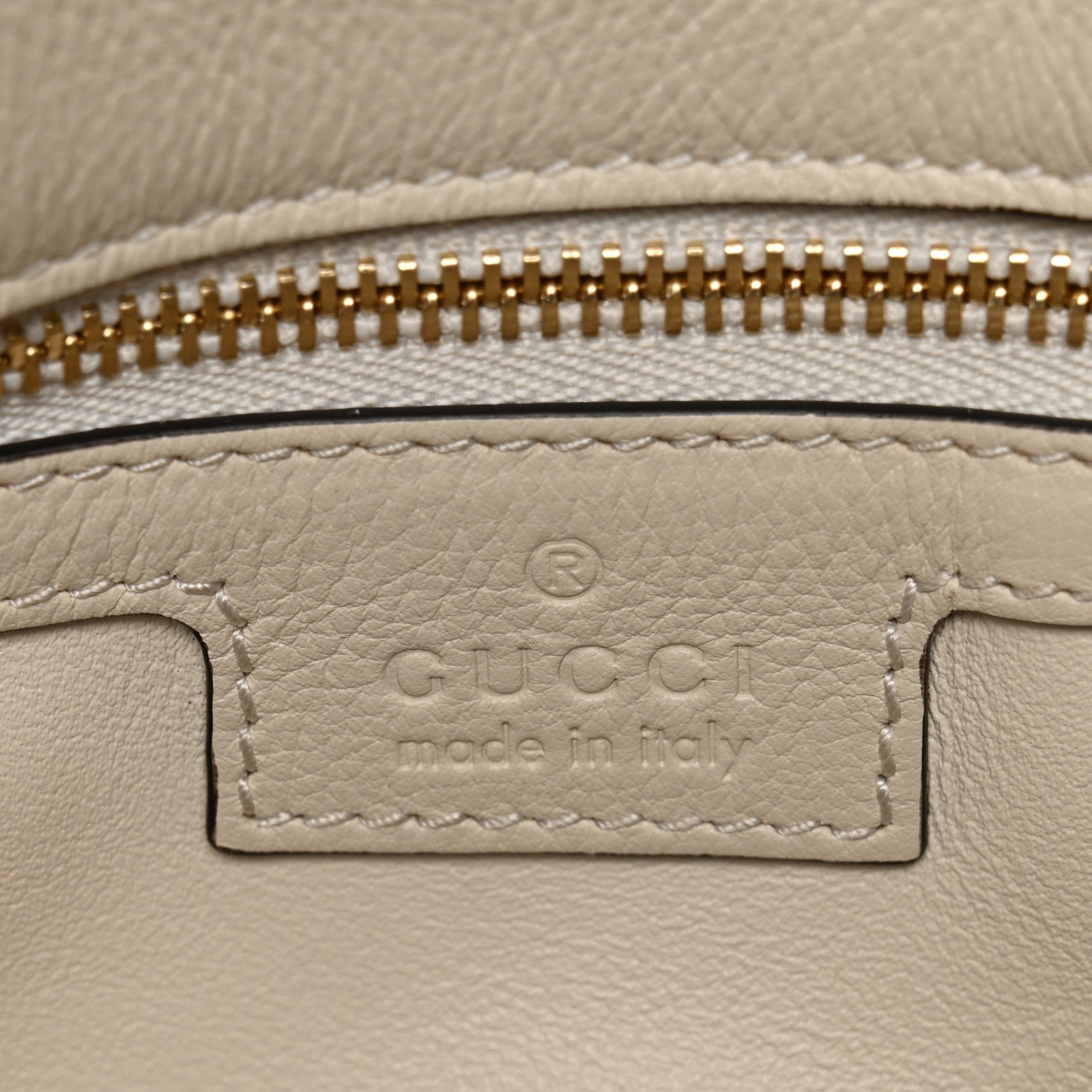 Gucci Roxy Calfskin Blondie Chain Shoulder Flap Bag Mystic White 7 of 10