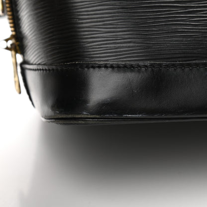 Louis Vuitton Epi Alma PM Black 12 of 19