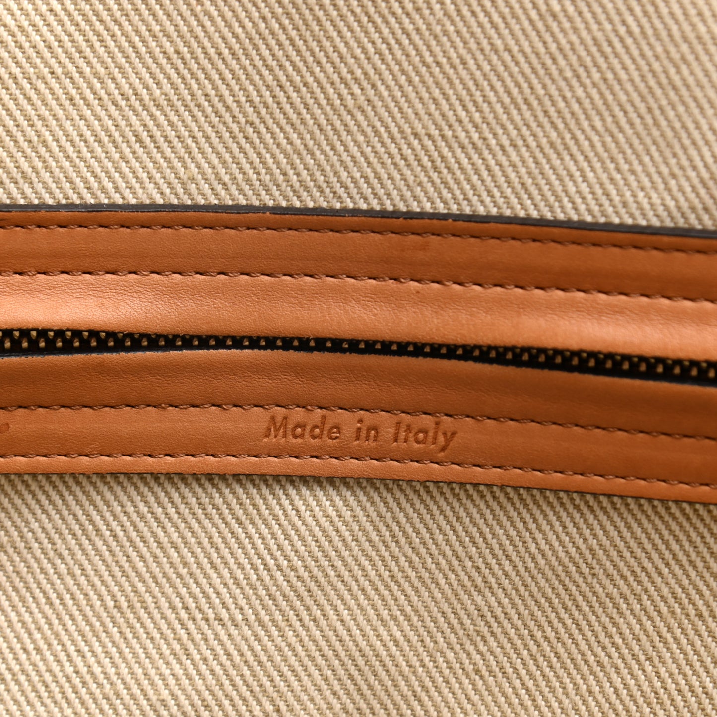 Natural Calfskin Medium Phantom Luggage Tan