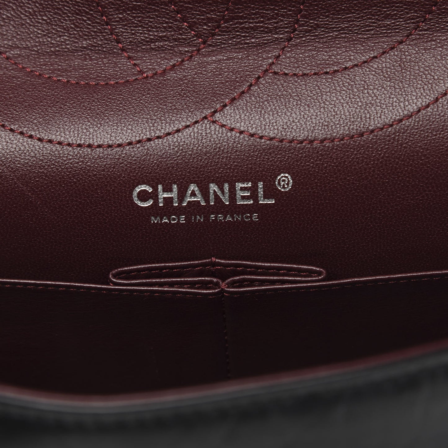 Aged Calfskin Quilted 2.55 Reissue 227 Flap Black