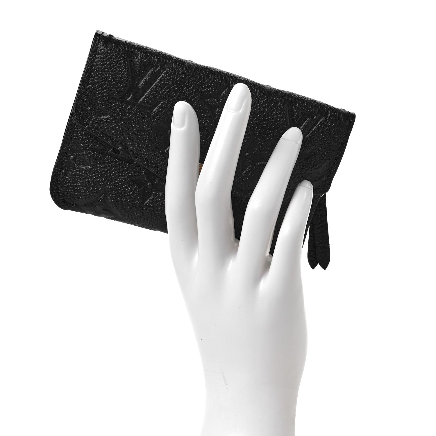 Louis Vuitton Empreinte Key Pouch Black 2 of 6
