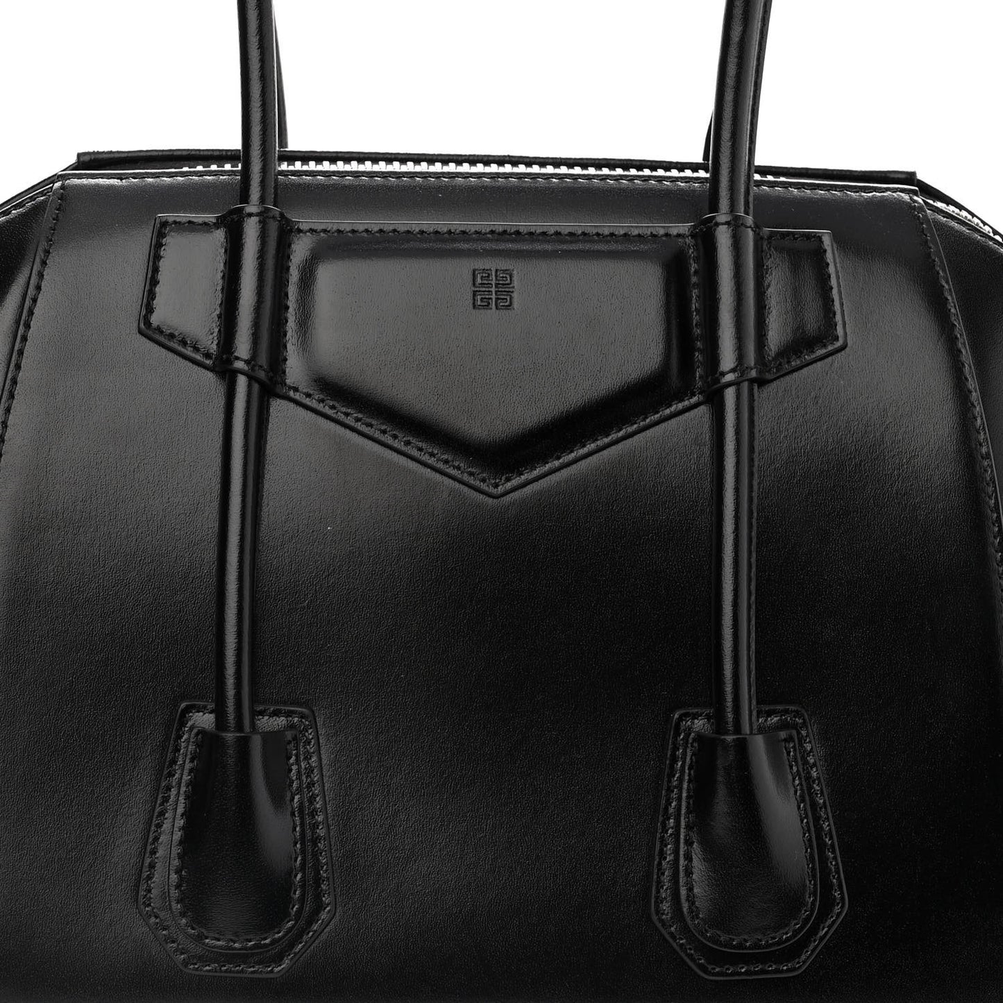 Box Calfskin Medium Lock Antigona Black