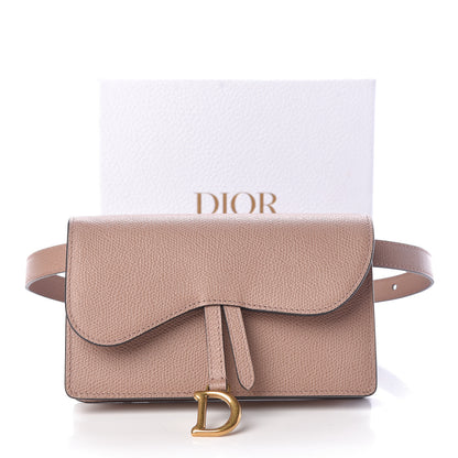 Christian Dior Grained Calfskin Saddle Belt Bag Fard 9 of 9
