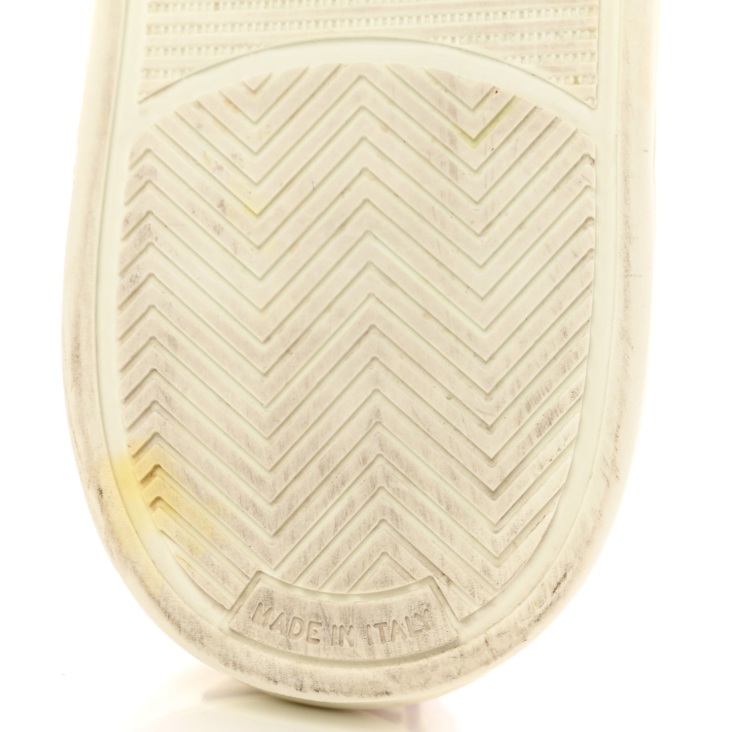 Calfskin Womens Logo Sneakers 36.5 Pink White