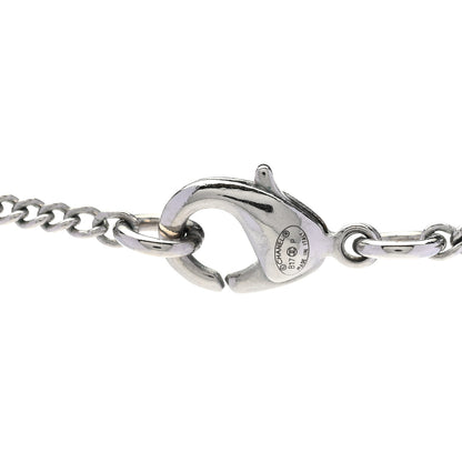 Chanel Baguette Crystal Large CC Necklace Silver Black 5 of 6