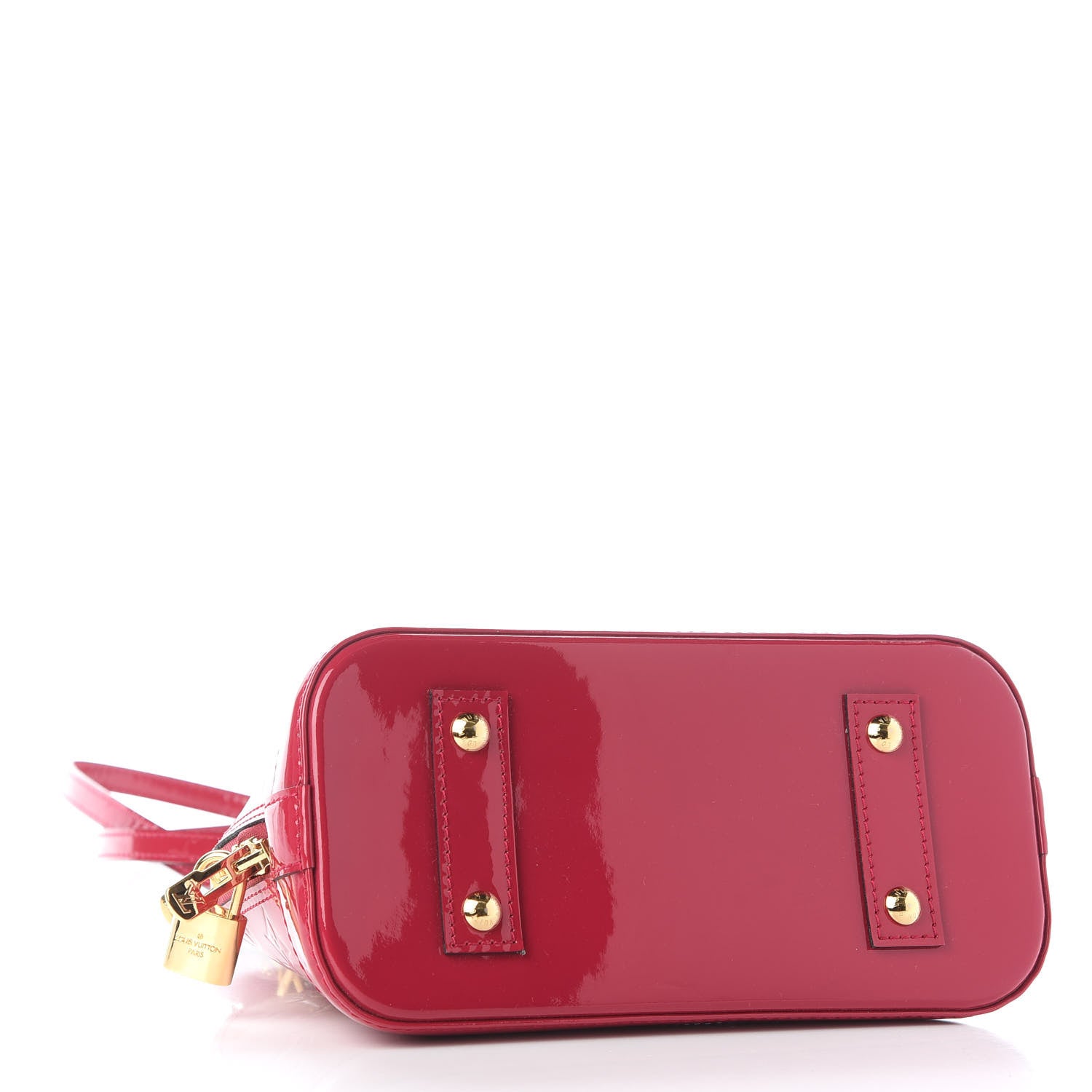 Louis Vuitton Vernis Alma BB Rose Indien 4 of 9