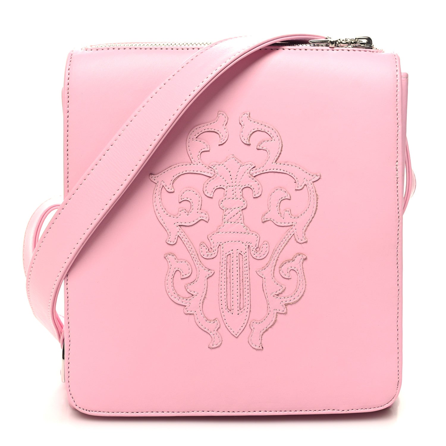 Chrome Hearts Lambskin Dagger Crossbody Baby Pink 1 of 9