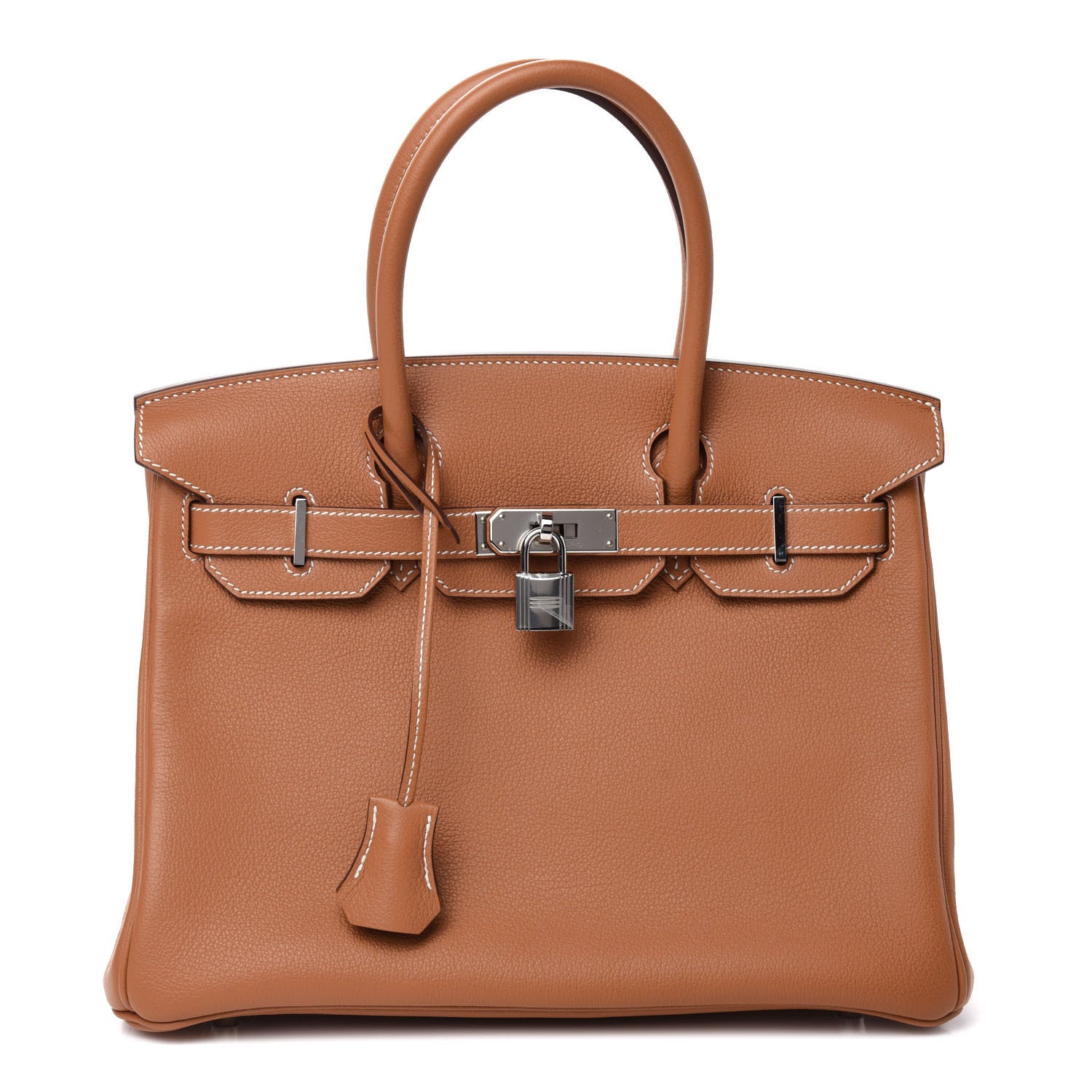 Hermes Taurillon Novillo Birkin 30 Gold 1 of 11