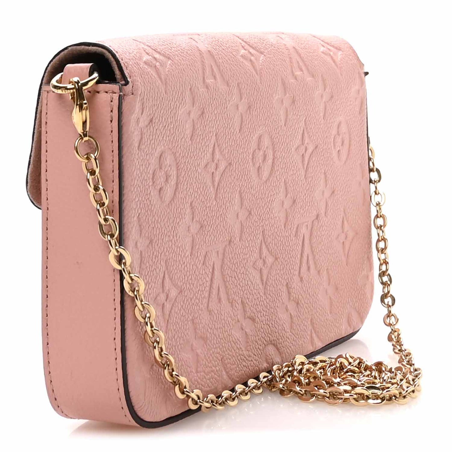 Empreinte Pochette Felicie Chain Wallet Rose Poudre