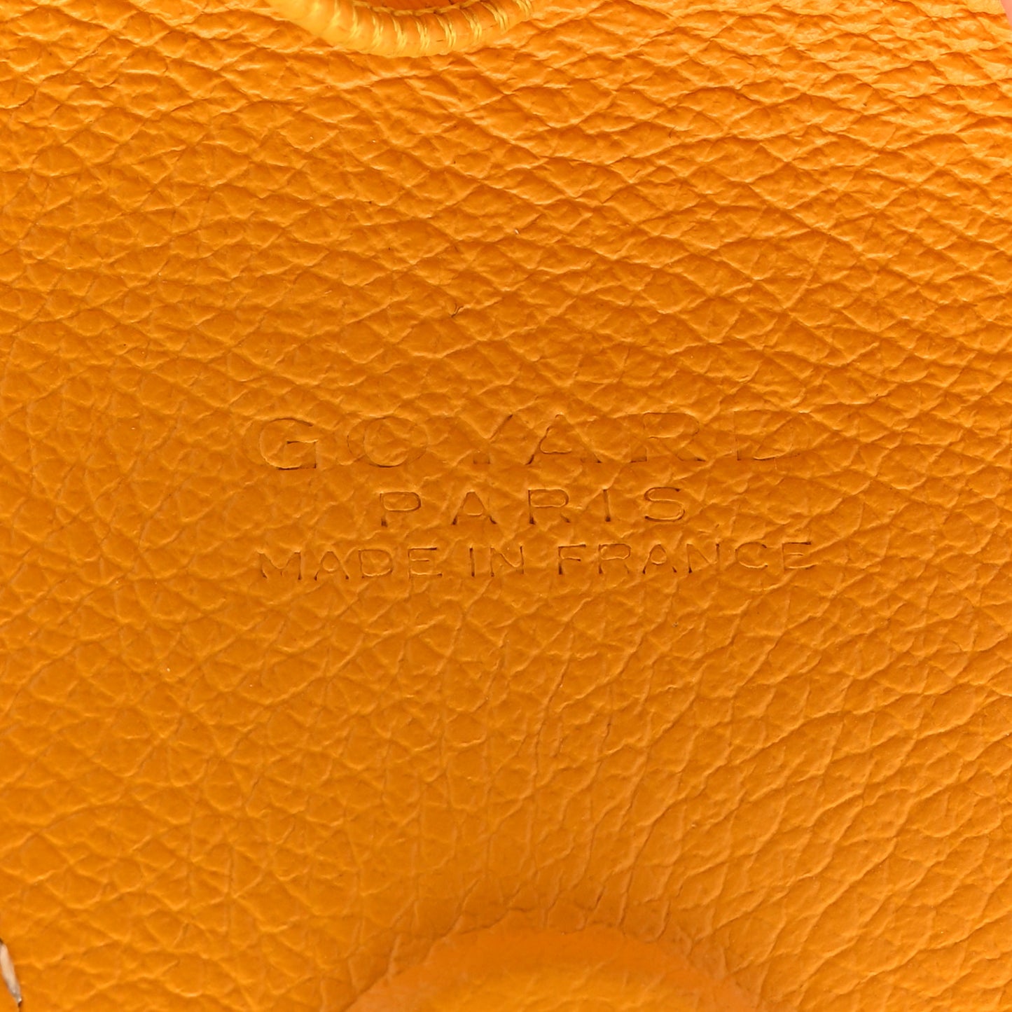 Calfskin Bag Clip Yellow