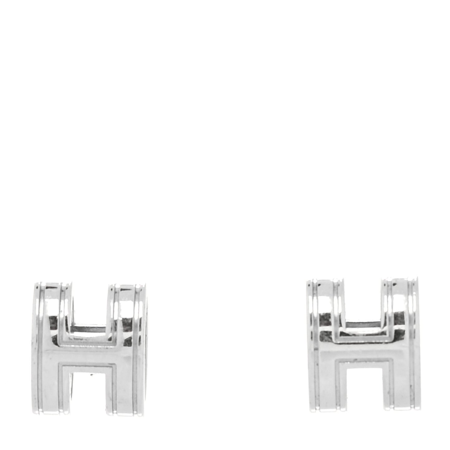 Palladium Pop H Earrings