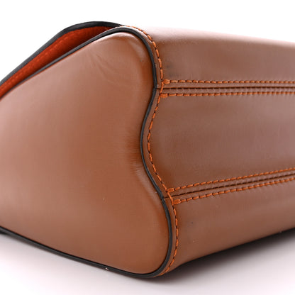 Louis Vuitton Calfskin Catogram Twist Shoulder Bag MM Marron 8 of 15