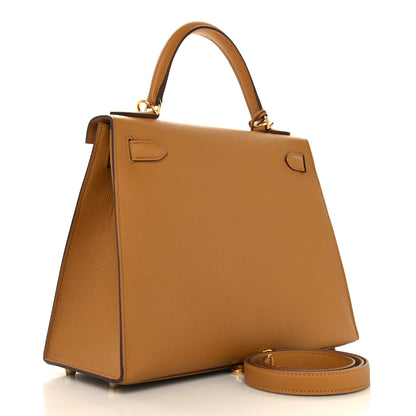 Hermes Epsom Kelly Sellier 28 Sesame 3 of 11