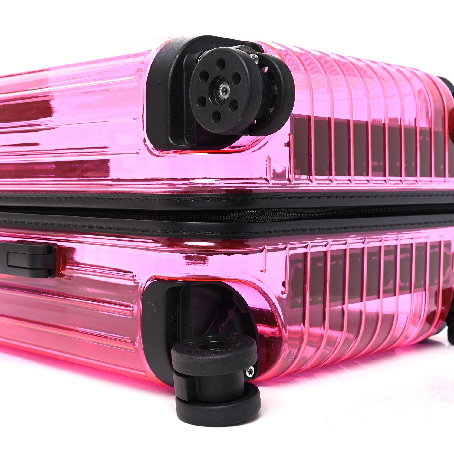 Rimowa Transparent Polycarbonate Essential Cabin Neon Pink 8 of 9