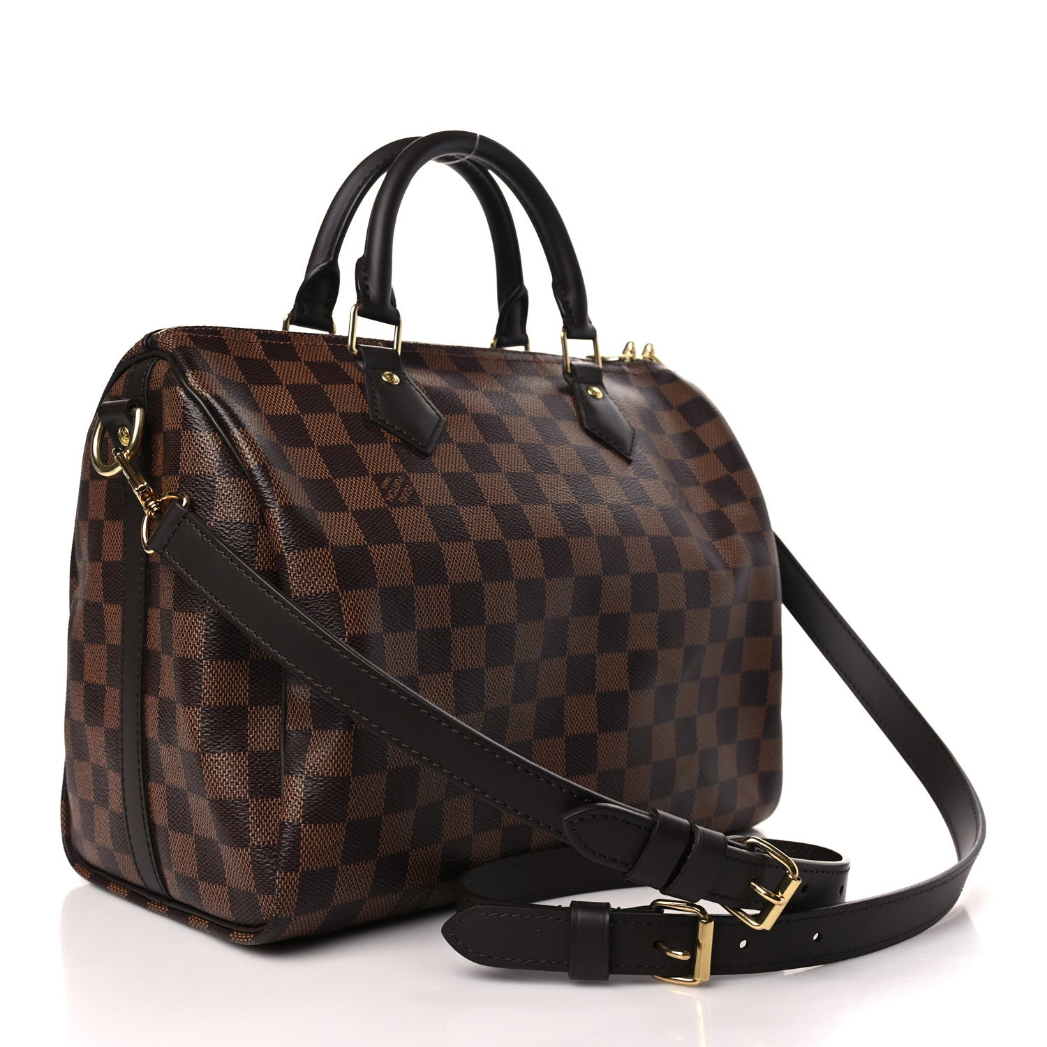 Louis Vuitton Damier Ebene Speedy Bandouliere 30 3 of 8