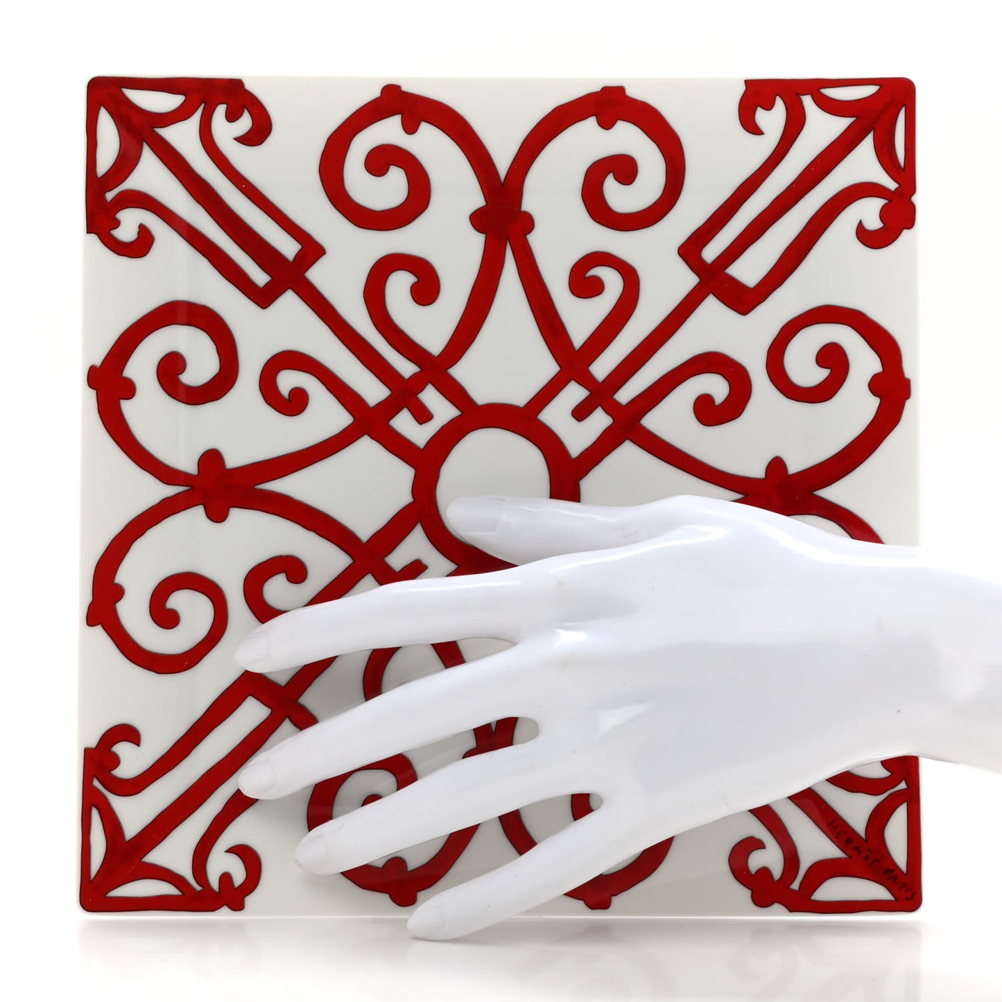 Porcelain Balcon du Guadalquivir Square Plate n°5