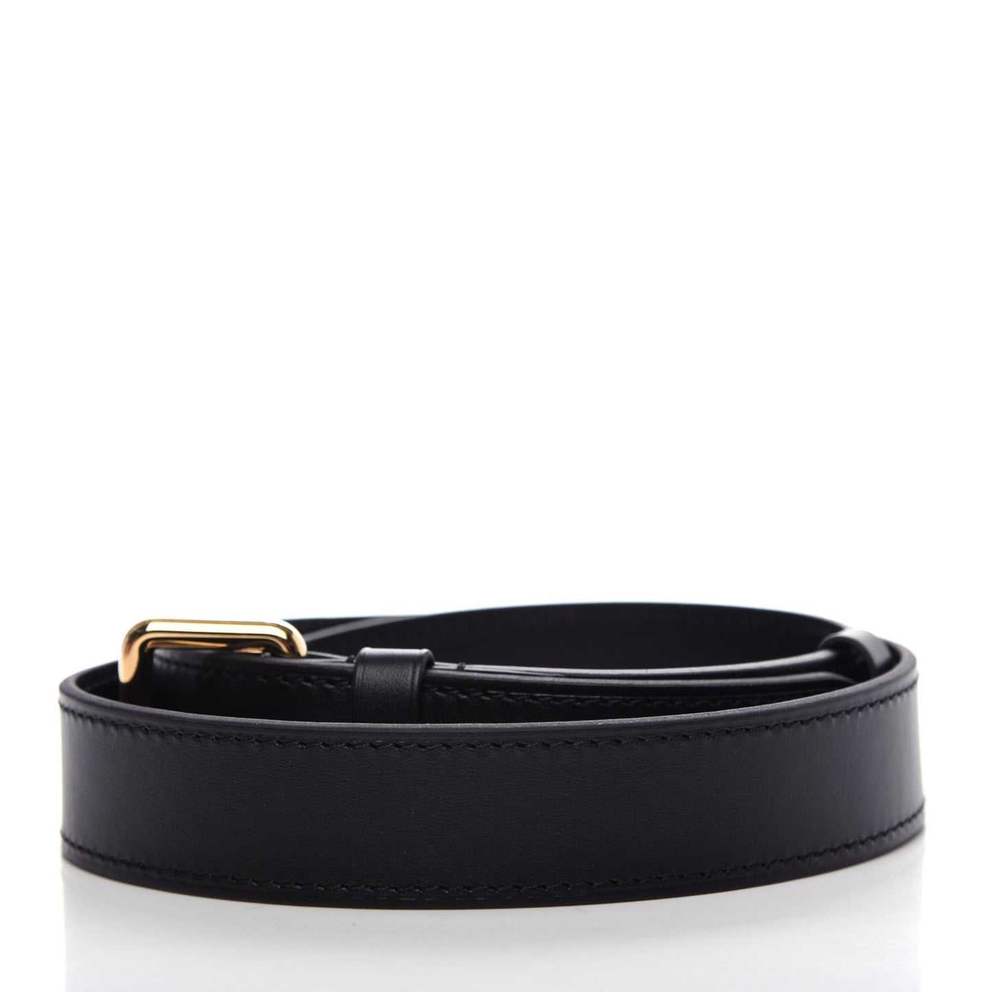 Calfskin Odeon PM Adjustable Shoulder Strap Black