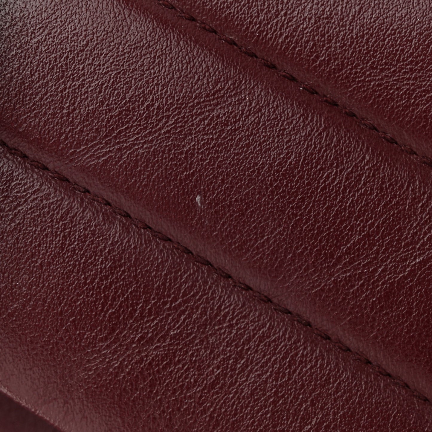 Calfskin Y Quilted Monogram Small Loulou Chain Satchel Dark Legion Red