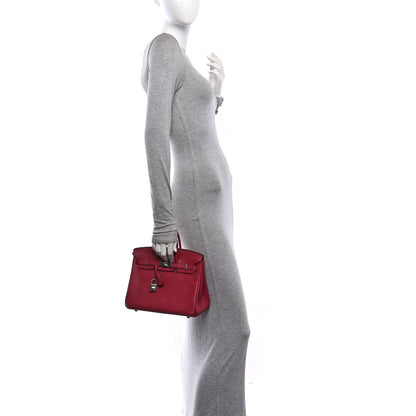 Hermes Togo Birkin 25 Rubis 2 of 11