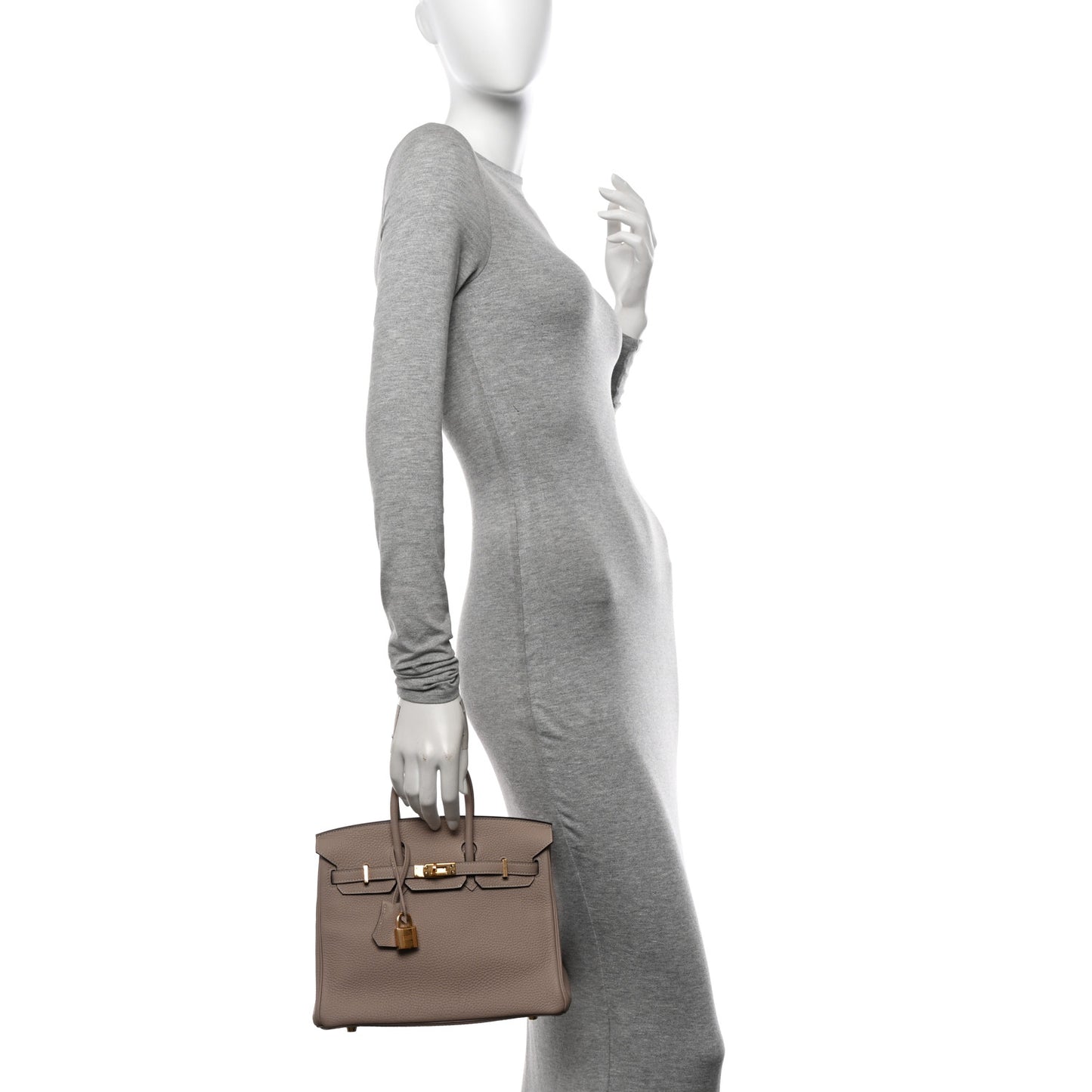 Togo Birkin 25 Gris Tourterelle