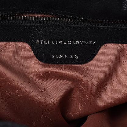Stella McCartney Shaggy Deer Falabella Fold Over Tote Black 8 of 11