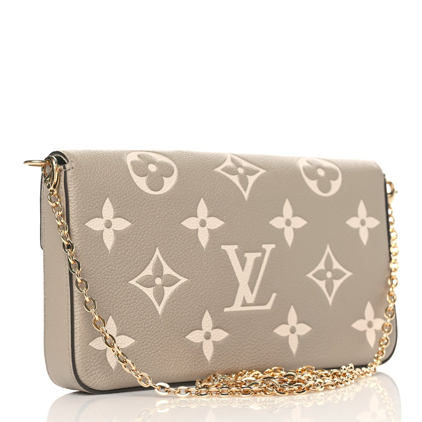 Empreinte Monogram Giant Felicie Pochette Tourterelle Creme