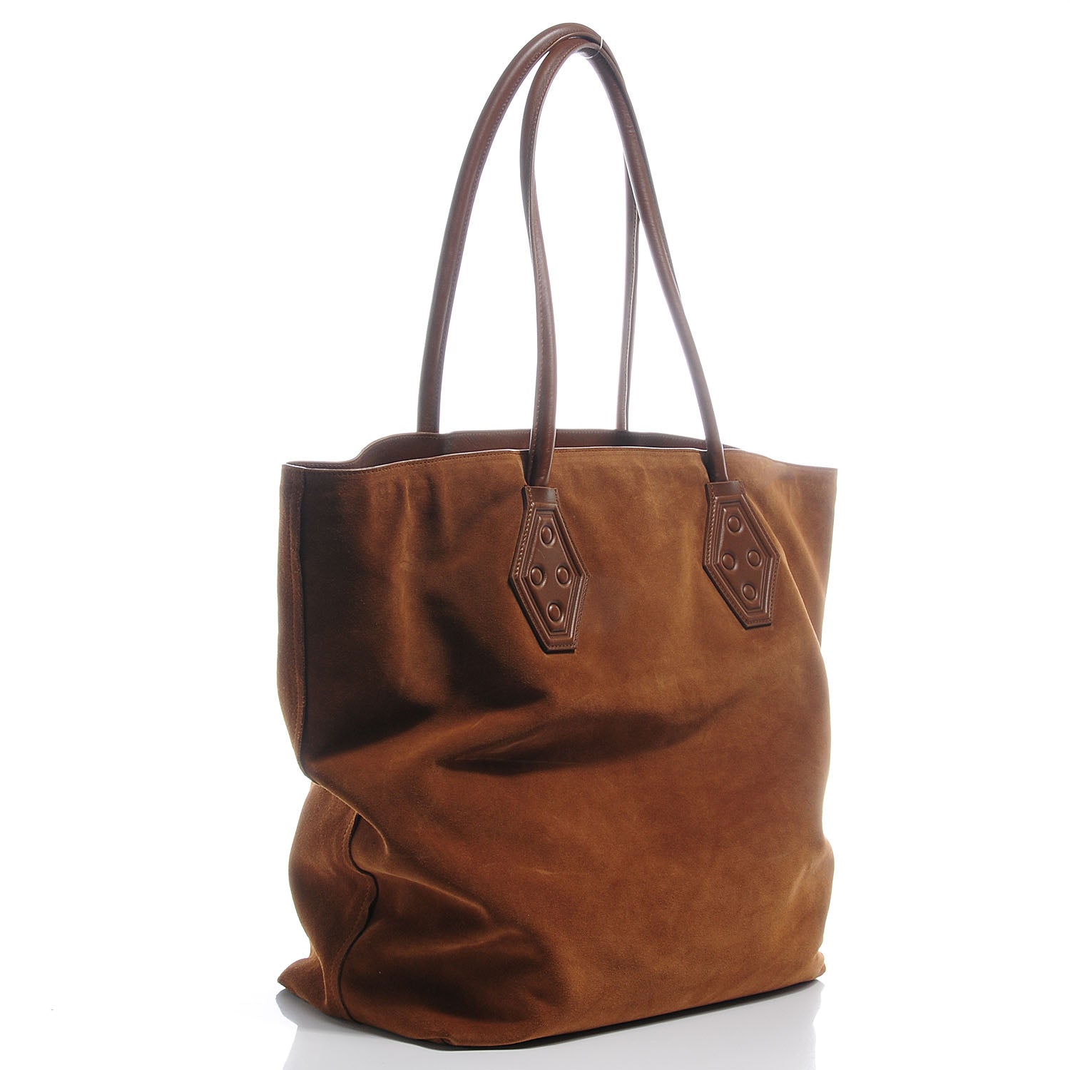 Proenza Schouler Suede PS1 Large Shopper Tobacco 3 of 11