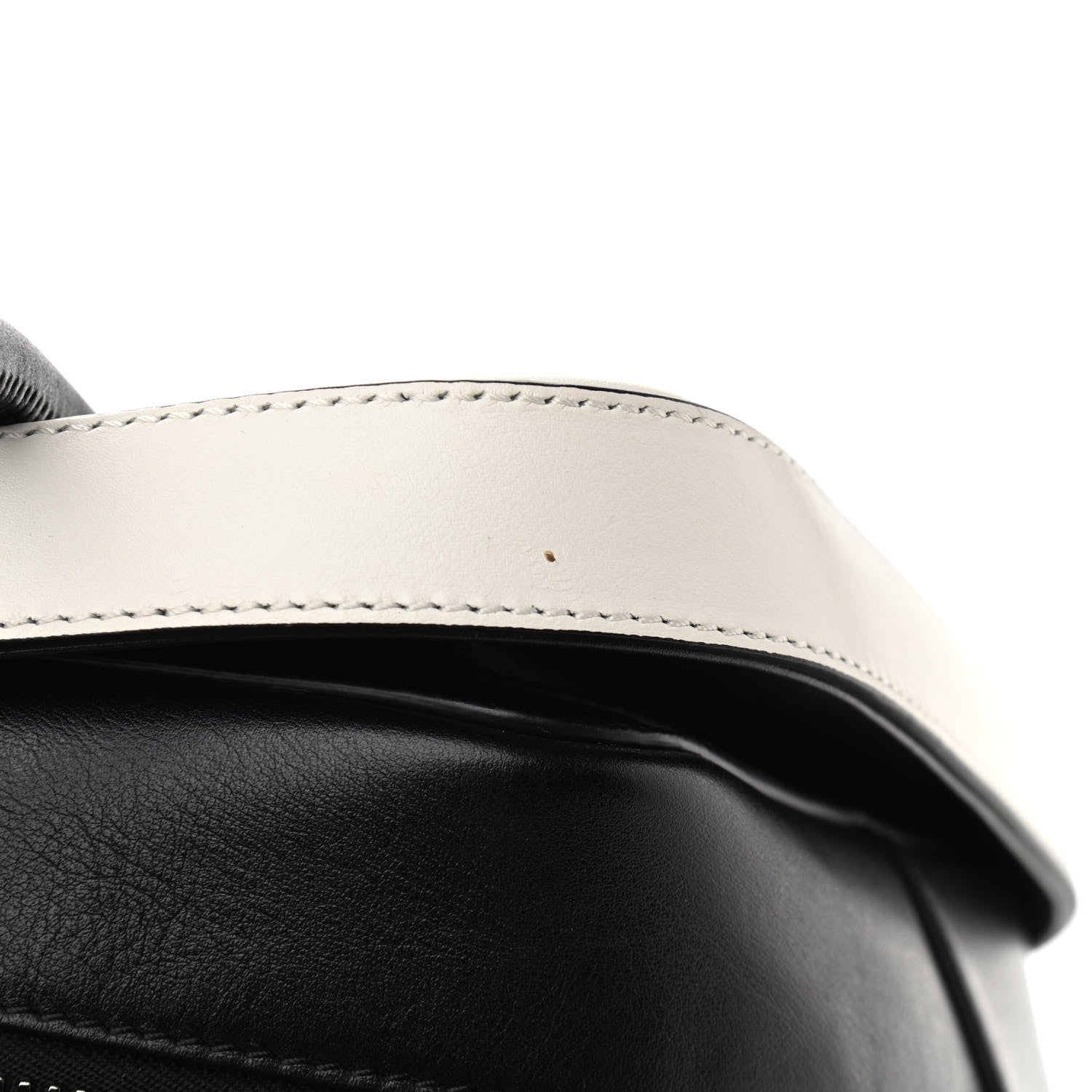 Tom Ford Calfskin Top Handle Bag White Black 12 of 19