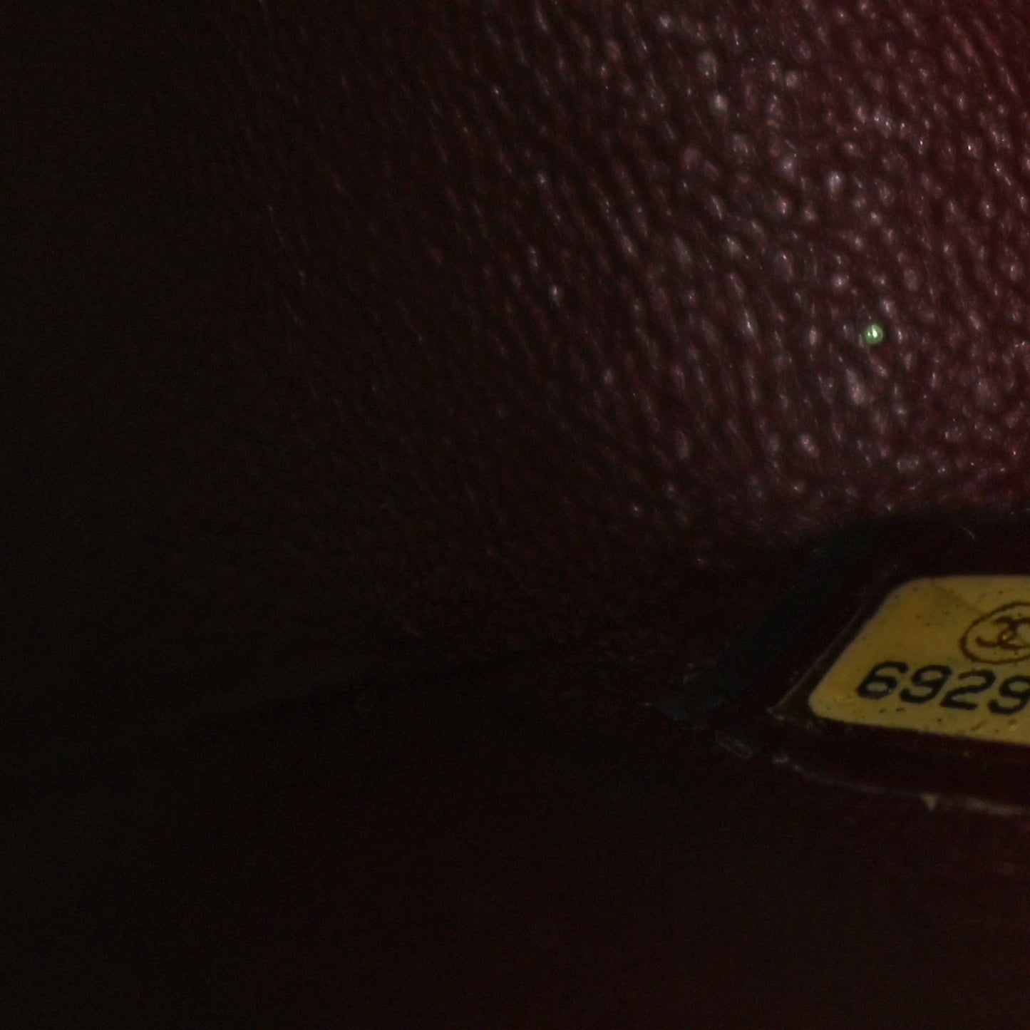 Jersey Quilted Medium Bijoux Chain Double Flap Black