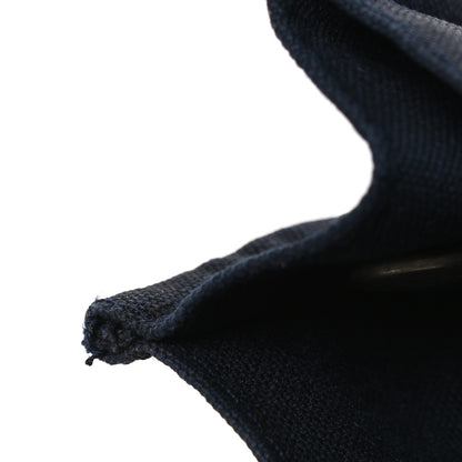 Hermes Canvas Tout Fourre PM Navy Brown 13 of 14