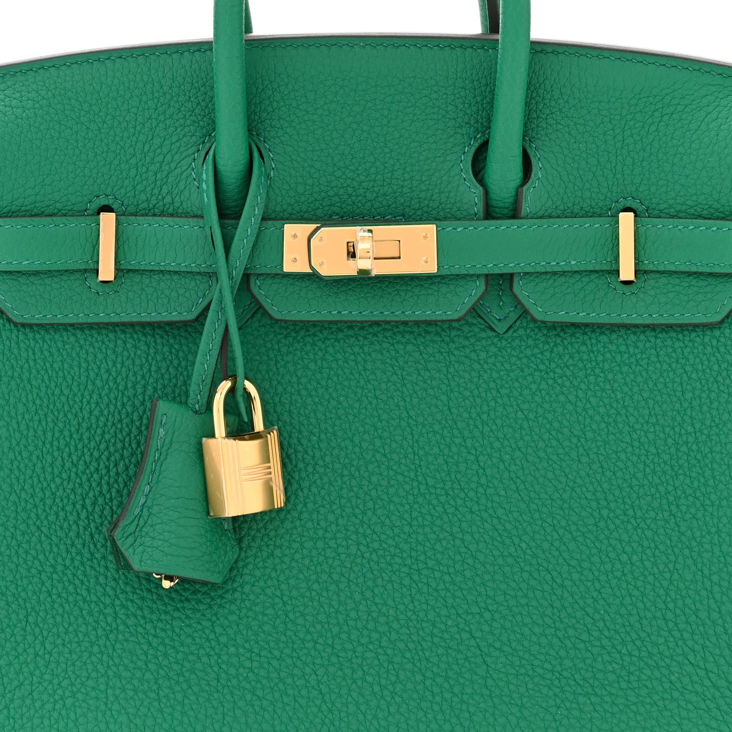 Hermes Togo Birkin 25 Vert Vertigo 8 of 11