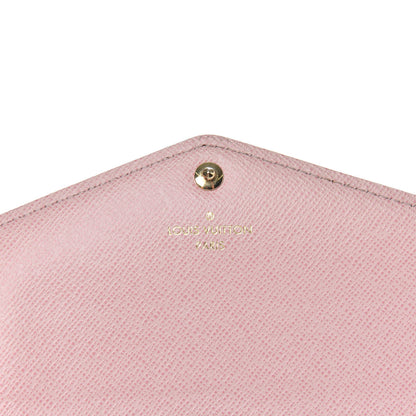 Louis Vuitton Monogram Sarah Wallet NM Rose Ballerine 6 of 9