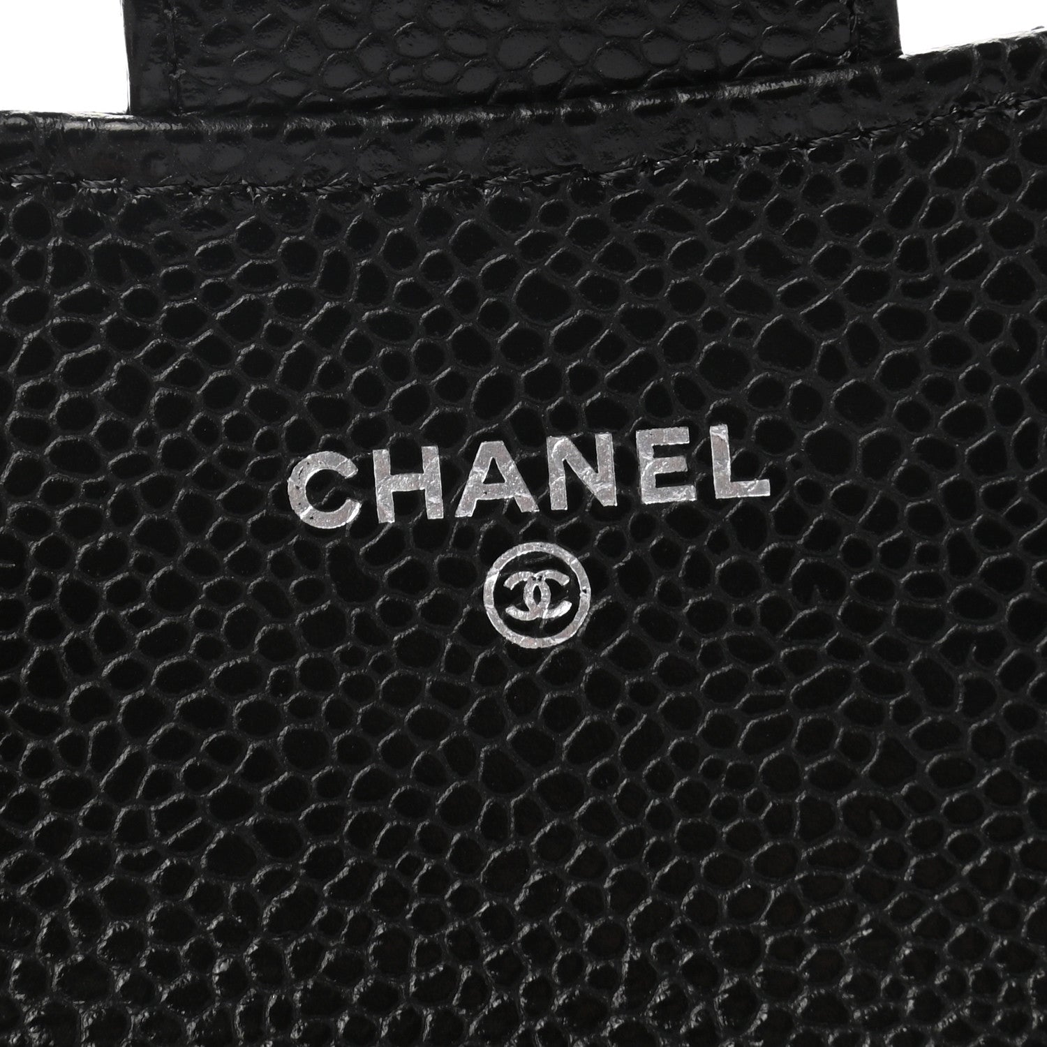 Chanel Caviar Quilted Flap Card Holder Wallet Black 5 of 7