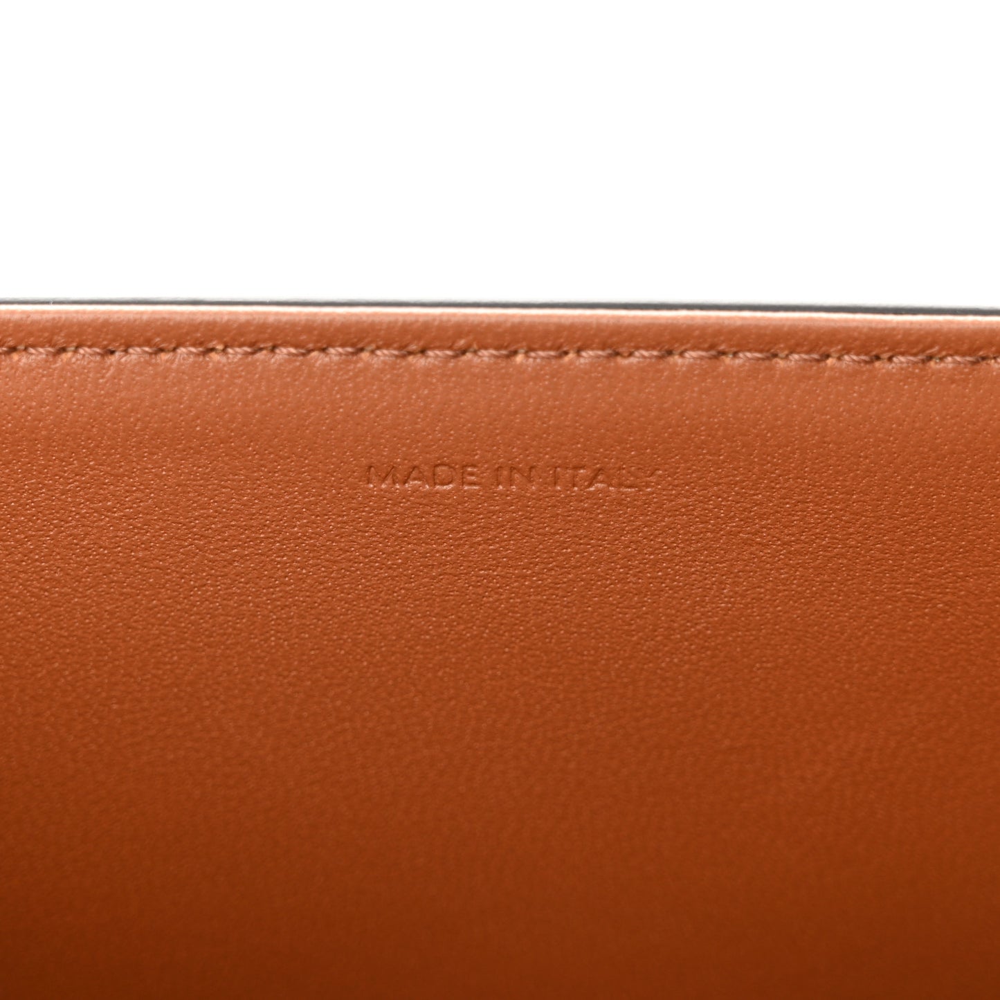 Triomphe Canvas Calfskin Medium Triomphe Bag Tan